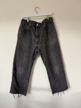 Levi 505 Black Jeans